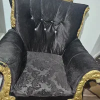 مبلمان راحتی ومیز عسلی و صندلی راک قیمت خیلی مناسب