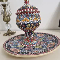 بشقاب میناکاری