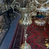 تلفن و گلدان برنز اصل