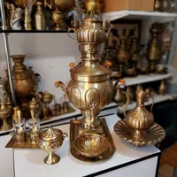 zd سماور برنجی مسی f برقی ذغالی زغالی vcrt گازی|سماور، چای‌ساز، قهوه‌ساز|اصفهان, دستگرده|دیوار