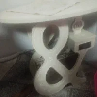 میز آینه شمعدان