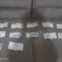 اسکناس قدیمی 200و1000و500