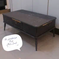میز جلو مبلی ۴ تیکه ارسال رایگان پرداخت درب منزل|مبلمان خانگی و میز عسلی|گلبهار, شهر جدید گلبهار|دیوار
