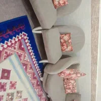 مبل ۸نفره ترک|مبلمان خانگی و میز عسلی|اهواز, منبع اب|دیوار