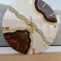 ساعت دیواری رزینی