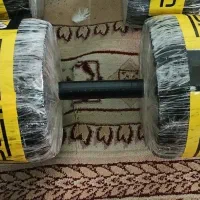 یک جفت دمبل ۱۷ کیلویی زیر قیمت کاملآ نو