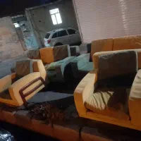 دودست مبل ۷نفره راحتی سالم بدونه ایراد