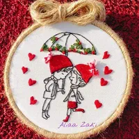 دیوارکوب گلدوزی شده|صنایع دستی و سایر لوازم تزئینی|اهواز, زرگان|دیوار