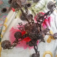 لوستر شاخه لاله عباسی|لوستر و چراغ آویز|اصفهان, بهارستان|دیوار