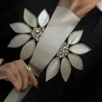 جواهر دوزی و ملیه دوزی|لباس|سراب, |دیوار