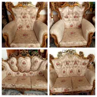 مبل ۷نفره همراه با کاور در حد نو اسدیه