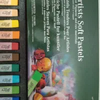 پاستل گچی 12رنگ گالری|لوازم التحریر|سقز, |دیوار