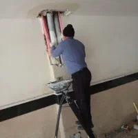 لوله کشی لوله بازکنی تشخیص ترکیدگی رفع نم نصب پمپ