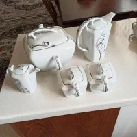 سوپ خوری همراه قنداق شکرپاش قاشق چاقو