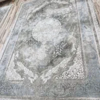 فرش پتینه با گل های ب جسته