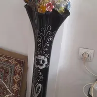 یک عدد گلدان باگل|گل مصنوعی|شهریار, |دیوار