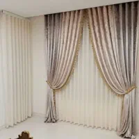 پرده۵۳۳۷۸آماده مینیمال ورتیکال چک پانچ شهرک قدس|پرده، رانر، رومیزی|قم, شهرک قدس|دیوار