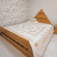 تخت دو نفره چوب روس به دلیل کمبود جا