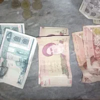 سکه قدیمی ایرانی و خارجی و اسکناس ۲۰ تومنی