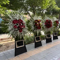 تاج گل ترحیم،  افتتاحیه ،باکس گل