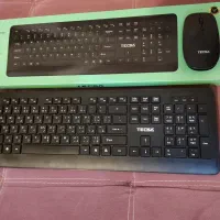 کیبورد و موس بی‌سیم TECSA C4|قطعات و لوازم جانبی رایانه|اصفهان, ملک‌شهر|دیوار