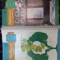 کتاب درسی همراه با سوال های نهایی