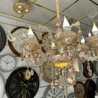 لوستر وارداتی|لوستر و چراغ آویز|پاکدشت, خاتون آباد|دیوار