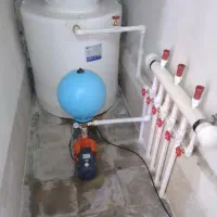 خدمات تاسیسات، نصب پمپ آب و منبع