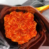 دسته گل روبانی|گل مصنوعی|آستارا, |دیوار