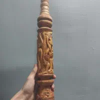 تنه قلیون فوق کلکسیونی چوب گردو قلم کاری