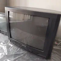 ۲ عدد تلوزیون ۲۱ و ۱۴ اینچ