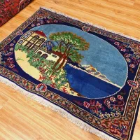 قالیچه دستباف تصویری|فرش|تهران, اکباتان|دیوار