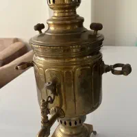 سماور عتیقه زغالی و هیزمی