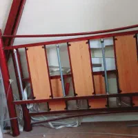 تختخواب دونفره بدون تشک تمیز