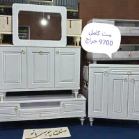 ست باحاله باحال دورنگ  جذاب مدرن و جدید|میز تلویزیون|قم, قلعه کامکار|دیوار
