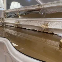 آیینه و کنسول چوبی|بوفه، ویترین، کنسول|قزوین, |دیوار