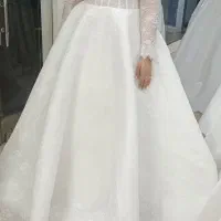 لباس عروس دانتل فرانسه دستدوز مدل اروپایی گول تکین|لباس|ارومیه, |دیوار