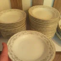 بشقاب چینی مرجان در حد نو