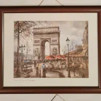 دو عدد قاب نقاشیِ آبرنگ (چاپ شده)