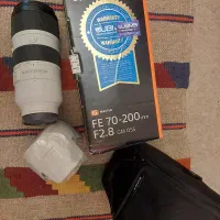 لنزسونی 70 200 در حد آکبند|دوربین عکاسی و فیلم‌برداری|تبریز, |دیوار