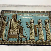 قالیچه پاسارگاد ۳ عدد