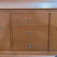 آینه کنسول چوب گردو