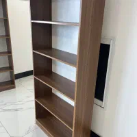 کتابخانه و قفسه پنج طبقه|کتابخانه، شلف، قفسه‌های دیواری|آمل, |دیوار