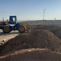 مخلوط خاک باغچه شن و ماسه اجر بلوک سنگ مالون و...