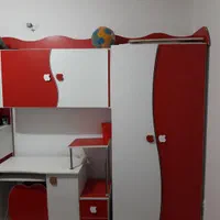 سرویس خواب کودک و نوجوان در حد نو|تخت و سرویس خواب|سقز, |دیوار