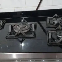 اجاق گاز کمد و سینک کمد در حد نو