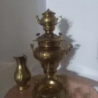 سماور برنجی ۶لیتری درحدنووسالم