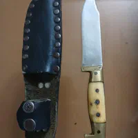 چاقو دسته.استخونی ترکمنی