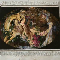 تابلو فرش مینیاتور