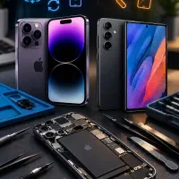 خدمات نرم افزار و تعمیرات موبایل
